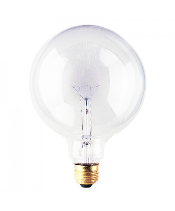 Bulbrite 351100 | 100 Watt Incandescent G40 Globe, Medium Base, Clear