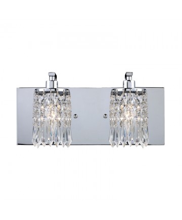 ELK Lighting 11229/2 Optix 2 Light Vanity in Polished Chrome