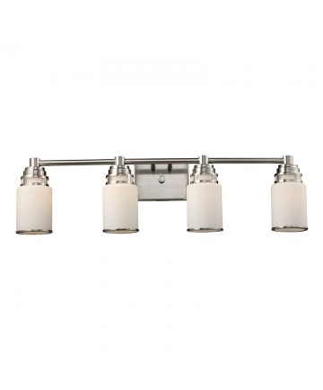 ELK Lighting 11267/4 Bryant 4 Light Vanity in Satin Nickel