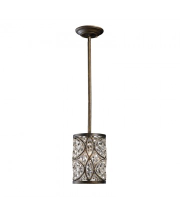 ELK Lighting 11285/1 Amherst 1 Light Pendant in Antique Bronze