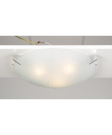 PLC Lighting 12146 PC 3 Light Ceiling Light Contempo Collection