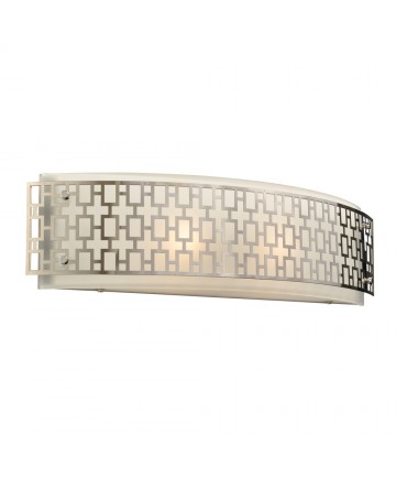 PLC Lighting 12155PC226GU24 2 Light Vanity Ethen Collection