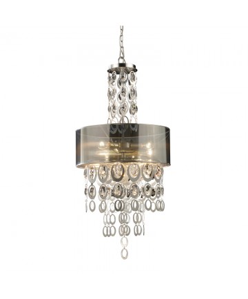 ELK Lighting 14062/3 Parisienne 3 Light Pendant in a Silver Leaf Finish