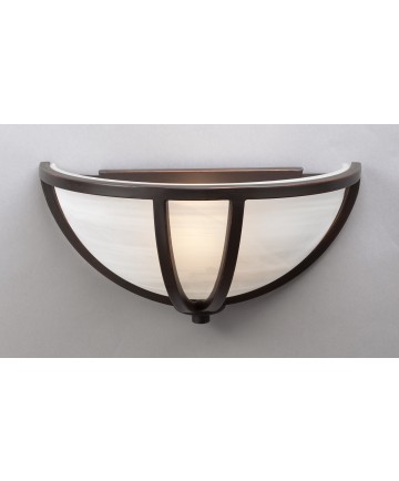 PLC Lighting 14860 ORB 1 Light Sconce Highland Collection