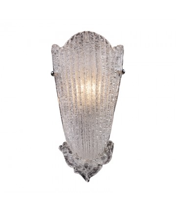 ELK Lighting 1510/1 Providence 1 Light Sconce in a Silver Leaf Finish