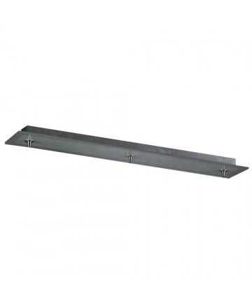 PLC Lighting 160 BAR 3-Lite Glass Pendant Bar Canopy