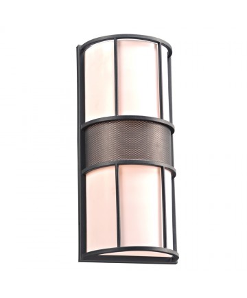 PLC Lighting 16658BZ 2 Light Outdoor Fixture Larissa Collection