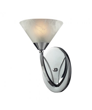 ELK Lighting 17020/1 Elysburg 1 Light Vanity in Polished Chrome