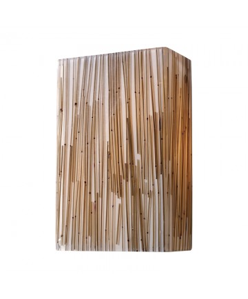 ELK Lighting 19060/2 Modern Organics-2-light Sconce in Bamboo Stem Material in Polished Chrome