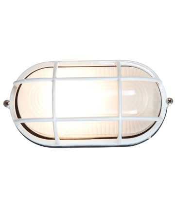 Access Lighting 20292LEDDLP-WH/FST Nauticus Wet Location LED Bulkhead