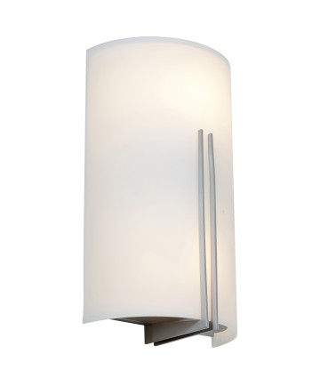 Access Lighting 20446-BS/WHT Prong Vanity/Wall Sconce