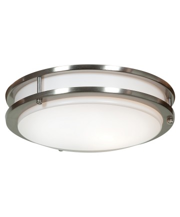 Access Lighting 20464LEDD-BS/ACR Solero Dimmable LED Flush Mount