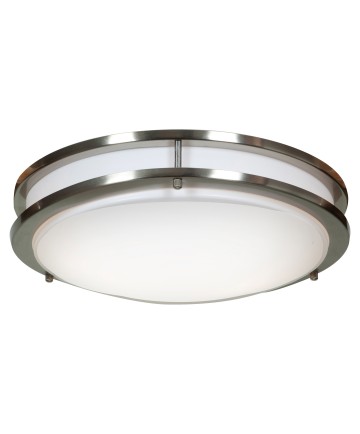 Access Lighting 20465LEDD-BS/ACR Solero Dimmable LED Flush Mount