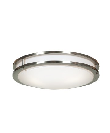 Access Lighting 20466LEDD-BS/ACR Solero Dimmable LED Flush Mount