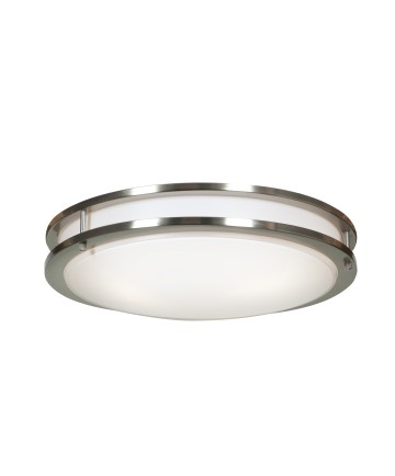 Access Lighting 20466LEDD-BS/ACR Solero Dimmable LED Flush Mount