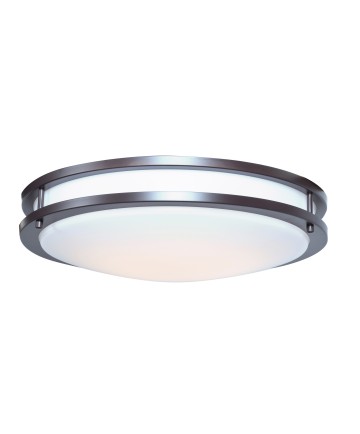 Access Lighting 20466LEDD-BRZ/ACR Solero Dimmable LED Flush Mount