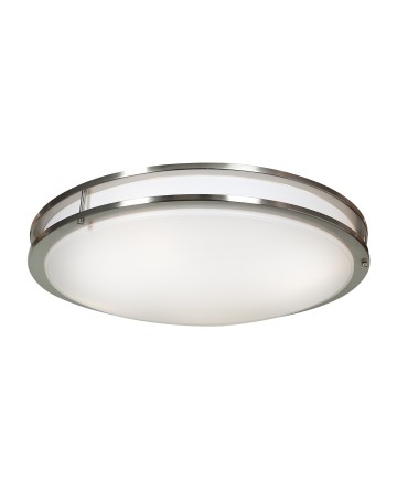 Access Lighting 20467LEDD-BS/ACR Solero Dimmable LED Flush Mount