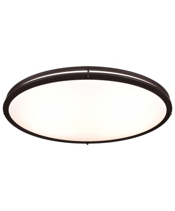 Access Lighting 20468LEDD-BRZ/ACR Solero Oval Oval Flush Mount