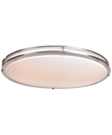 Access Lighting 20468LEDD-BS/ACR Solero Oval Oval Flush Mount