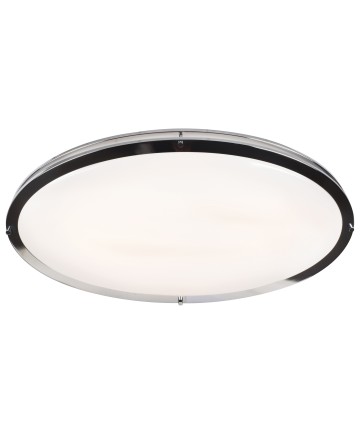 Access Lighting 20468LEDD-CH/ACR Solero Oval Oval Flush Mount