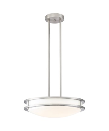 Access Lighting 20469LEDD-BS/ACR Solero Dimmable LED Semi-Flush or