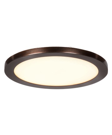 Access Lighting 20812LEDD-BRZ/ACR Disc (l) LED Round Flush Mount