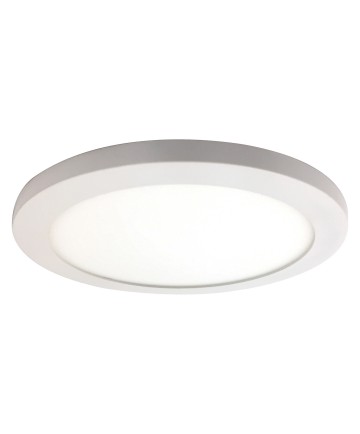 Access Lighting 20812LEDD-WH/ACR Disc (l) LED Round Flush Mount