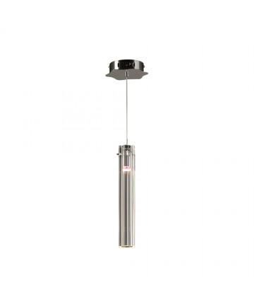 PLC Lighting 21182 PC 1 Light Mini Pendant Segretto Collection