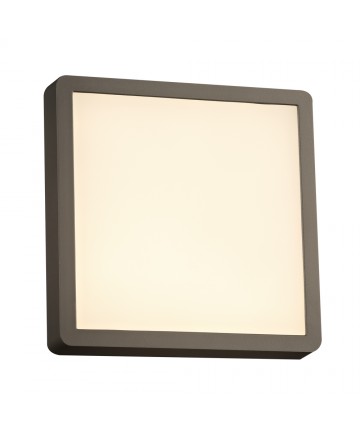PLC Lighting 2258BZ 1 Square bronze exterior light Oliver collection
