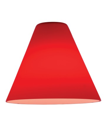 Access Lighting 23104-RED Inari Silk Martini Pendant Glass Shade