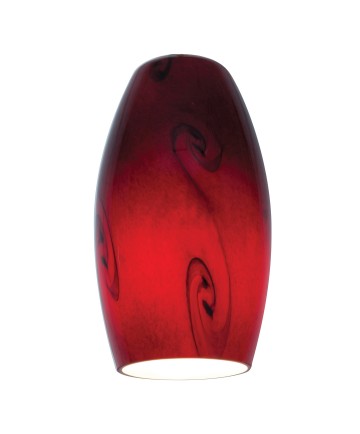 Access Lighting 23111-RUSKY Merlot Pendant Glass Shade