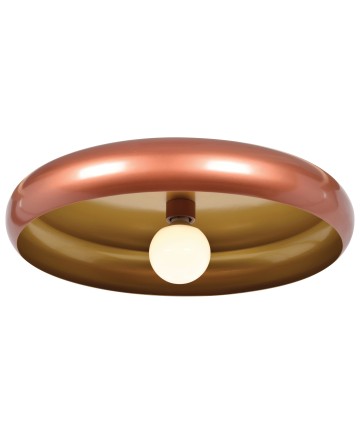 Access Lighting 23881LEDDLP-CP/GLD Bistro (l) Round Colored LED Flush