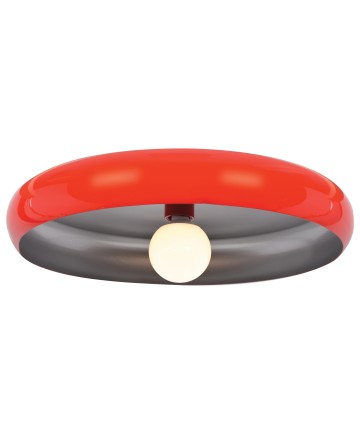 Access Lighting 23881LEDDLP-RED/SILV Bistro (l) Round Colored LED