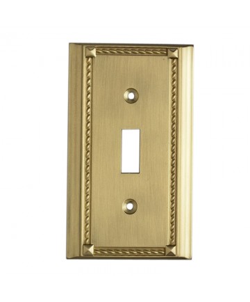 ELK Lighting 2501BR Clickplates Brass Single Switch Plate