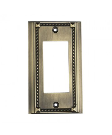 ELK Lighting 2502AB Clickplates Antique Brass Single