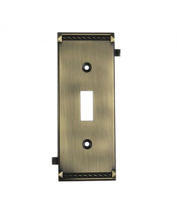 ELK Lighting 2504AB Clickplates Antique Brass Middle