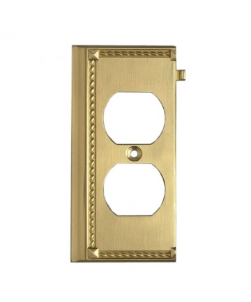 ELK Lighting 2506BR Clickplates Brass End Switch Plate