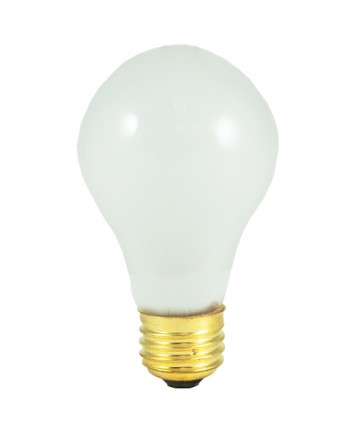 Bulbrite 110025 | 25 Watt Incandescent A19 Bulb, Medium Base, Frost