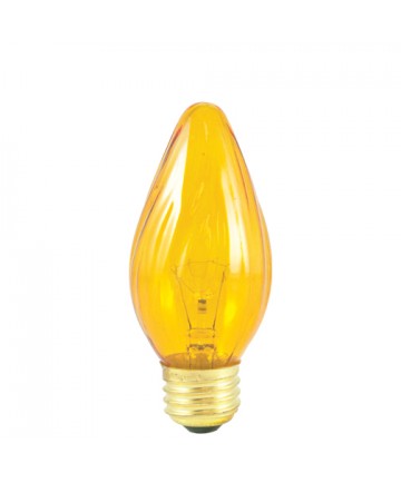 Bulbrite 421225 | 25 Watt Incandescent F15 Fiesta Bulb, Medium Base