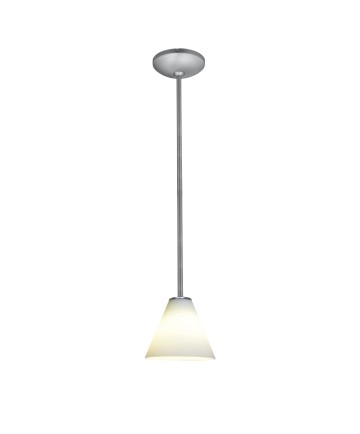 Access Lighting 28004-4R-BS/WHT Martini 1-Light Pendant