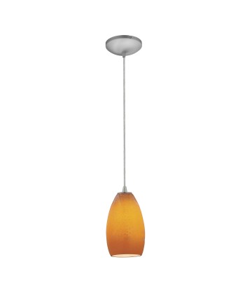 Access Lighting 28012-1C-BS/MYA Sydney Glass Pendant