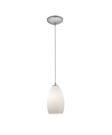 Access Lighting 28012-1C-BS/OPL Sydney Glass Pendant