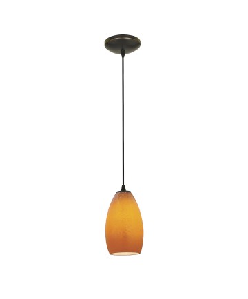 Access Lighting 28012-1C-ORB/MYA Sydney Glass Pendant