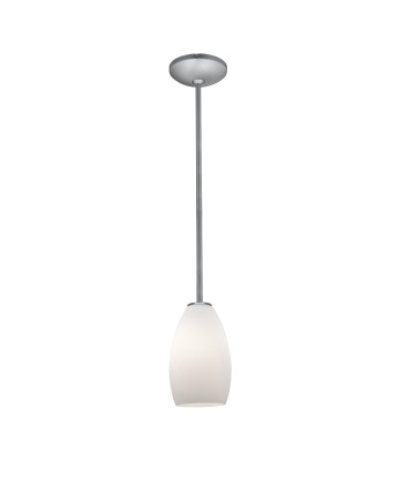 Access Lighting 28012-1R-BS/OPL Janine Glass Pendant