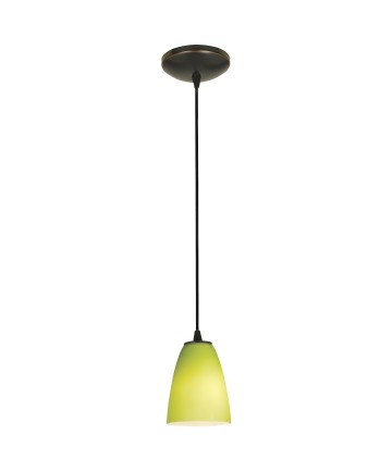 Access Lighting 28022-3C-ORB/LGR Flute 1-Light Pendant