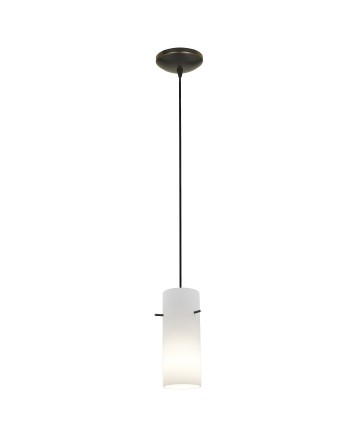 Access Lighting 28030-1C-ORB/OPL Sydney Cylinder Glass Pendant