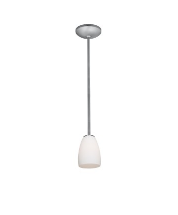 Access Lighting 28069-1R-BS/OPL Janine Inari Cone Glass Pendant