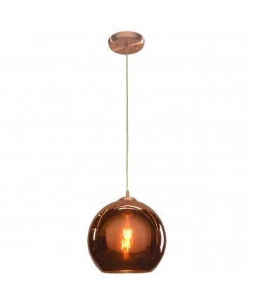 Access Lighting 28101-BCP/CP Glow (s) Mirrored Glass Pendant