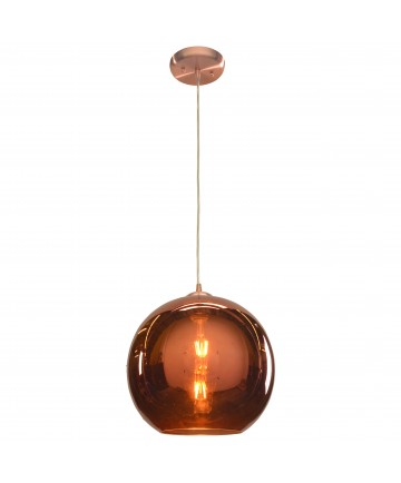 Access Lighting 28102-BCP/CP Glow (l) Mirrored Glass Pendant