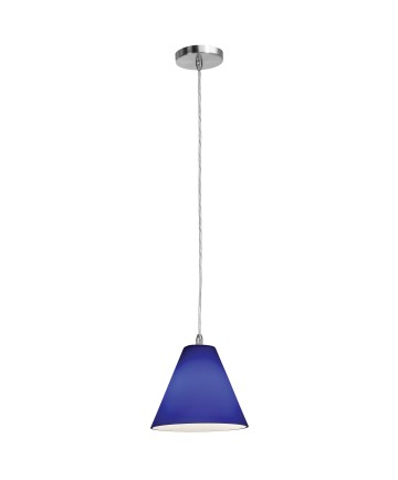 Access Lighting 28304-BS/COB Shava Inari Silk 1 Light Pendant